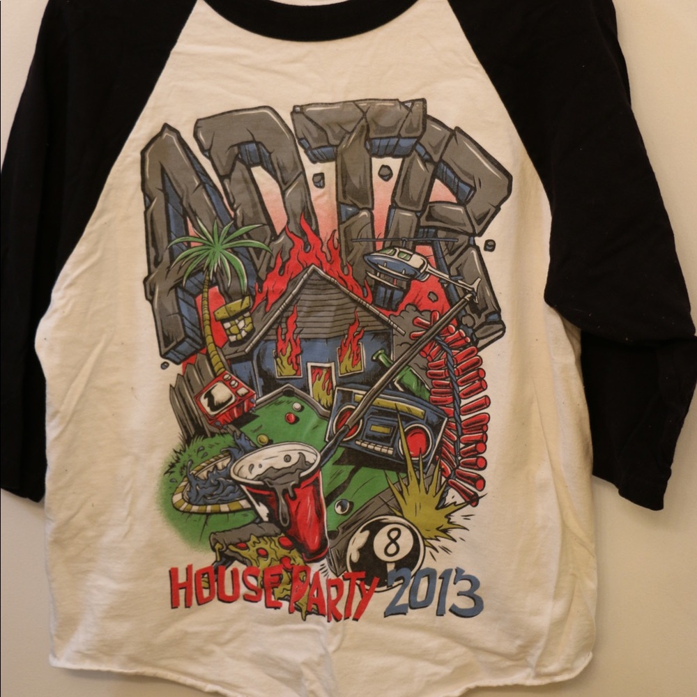 ADTR Limited Edition House Party Tour Baseball Tee